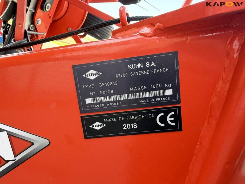 Kuhn GF10812 tedder 33