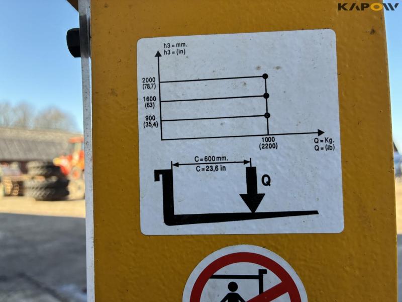Lifter GX10/16 electric pallet truck 14