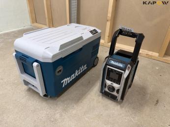 Makita coolbox and radio