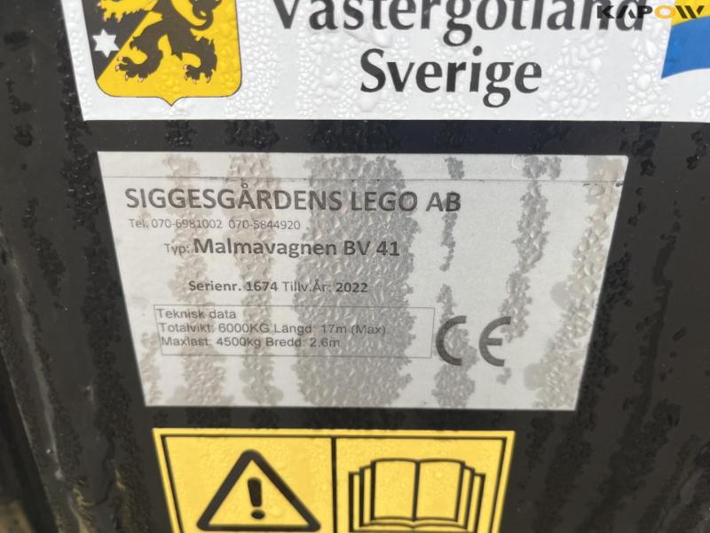 Malmavagnen BV41 - new hidden header trailer 9