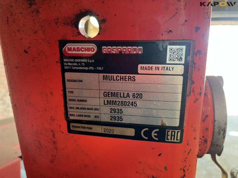 Maschio Gemella 620 fallow mower 16