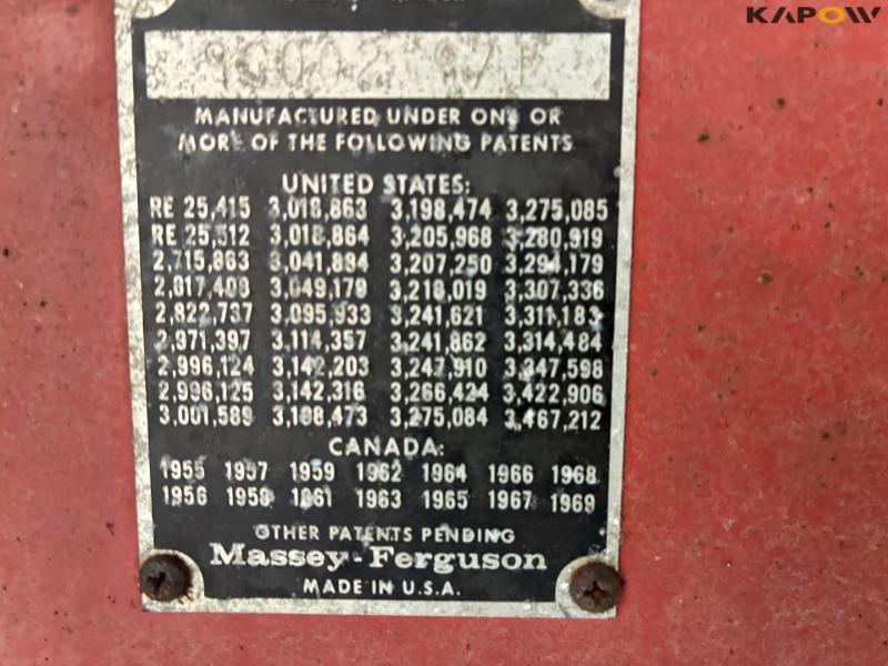 Massey Ferguson 1800 V8 diesel tractor 48