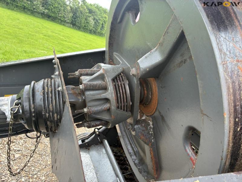 Massey Ferguson 2190 baler with trailer 42
