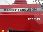 Massey Ferguson 2190 baler with trailer 6