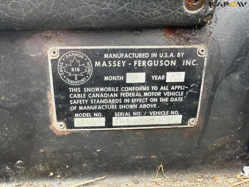 Massey Ferguson 340T snowmobile 37