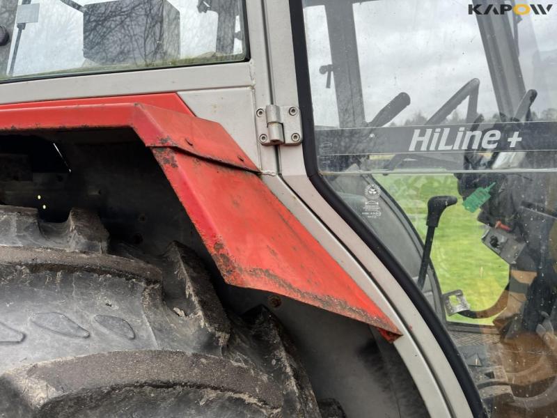 Massey Ferguson 390 tractor with arm mower 33