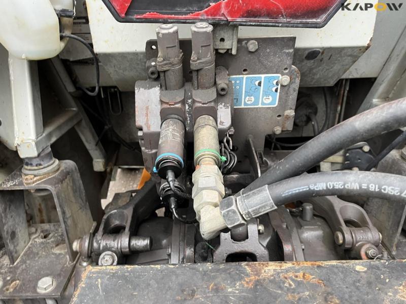 Massey Ferguson 390 tractor with arm mower 38
