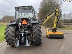 Massey Ferguson 390 tractor with arm mower 6