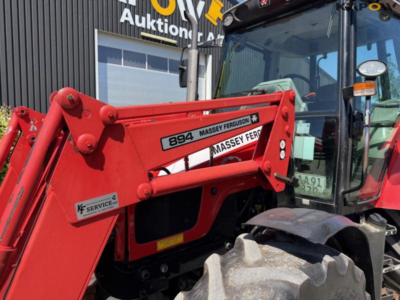 Massey Ferguson 5455 front loader tractor 10
