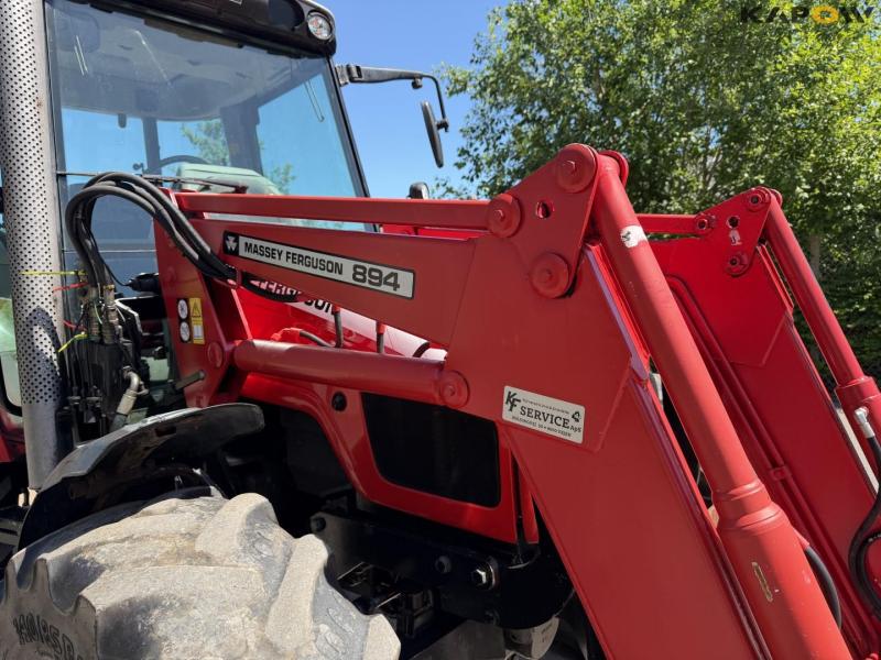 Massey Ferguson 5455 front loader tractor 12