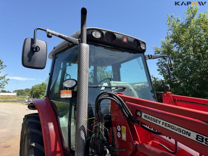 Massey Ferguson 5455 front loader tractor 16