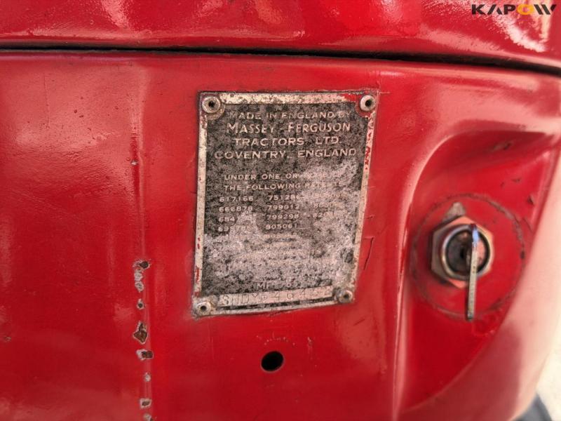 Massey Ferguson 65 tractor 41
