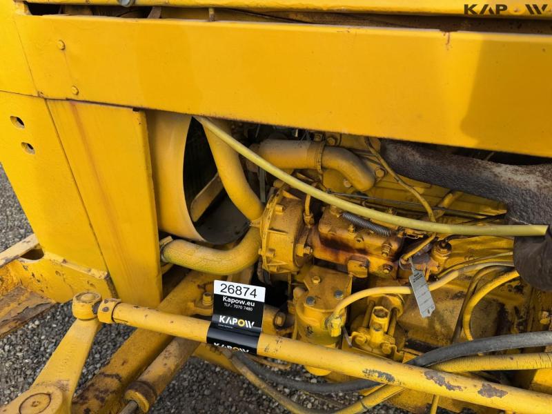 Massey Ferguson tractor with crane 11