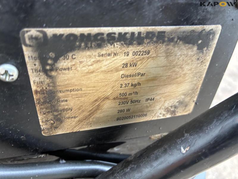 Master B100 + Kongskilde K 30 C heater 11