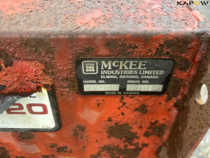 McKEE 620 Sno-lander snow thrower 25