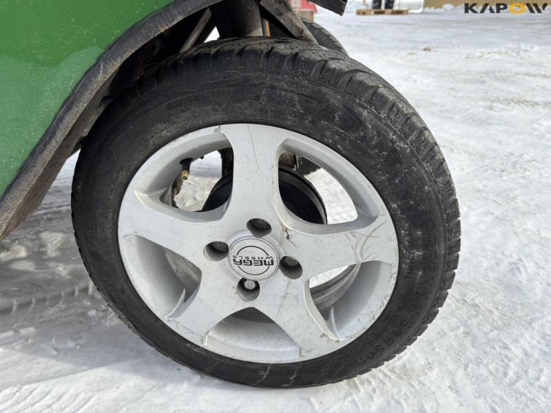 Melex electric car with platform 14