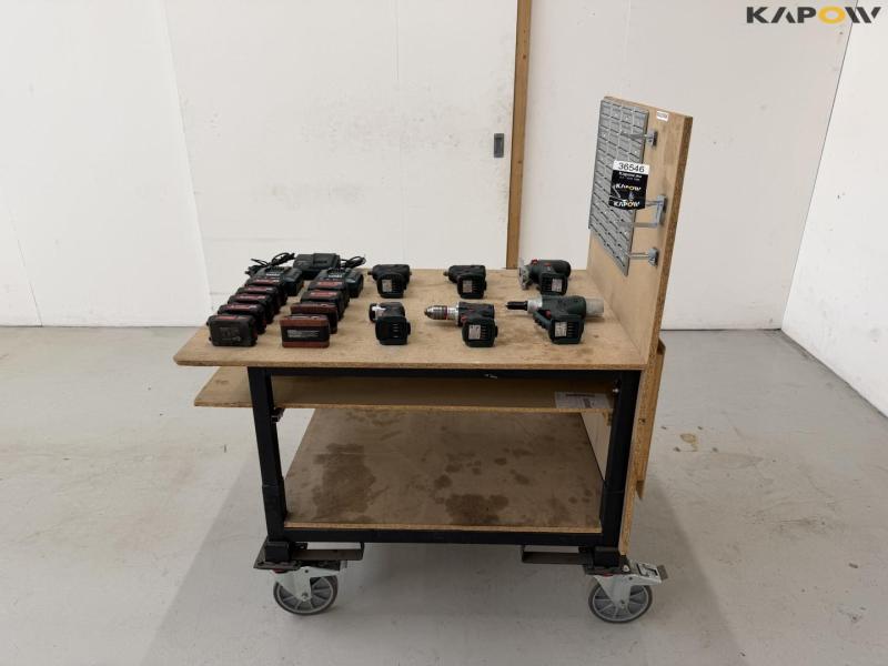 Metabo tool and workshop trolley 8
