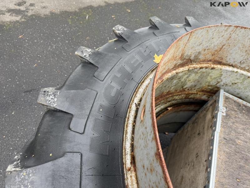 Michelin 14.9-R38 twin wheels 12