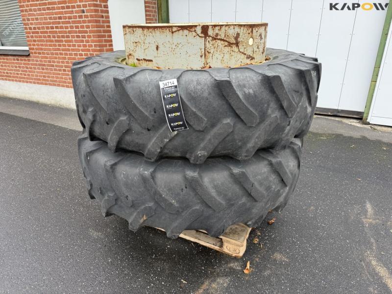 Michelin 18.4-R38 twin wheels 1