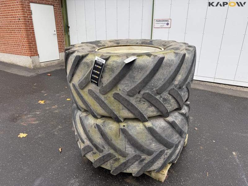 Michelin 600/60-R28 complete wheels 1
