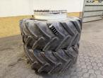 Michelin 650/75-R38 twin wheels 3