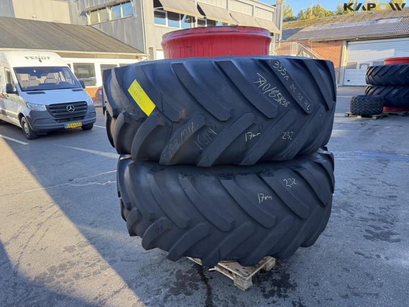 Michelin 710/85-R38 twin wheels 6