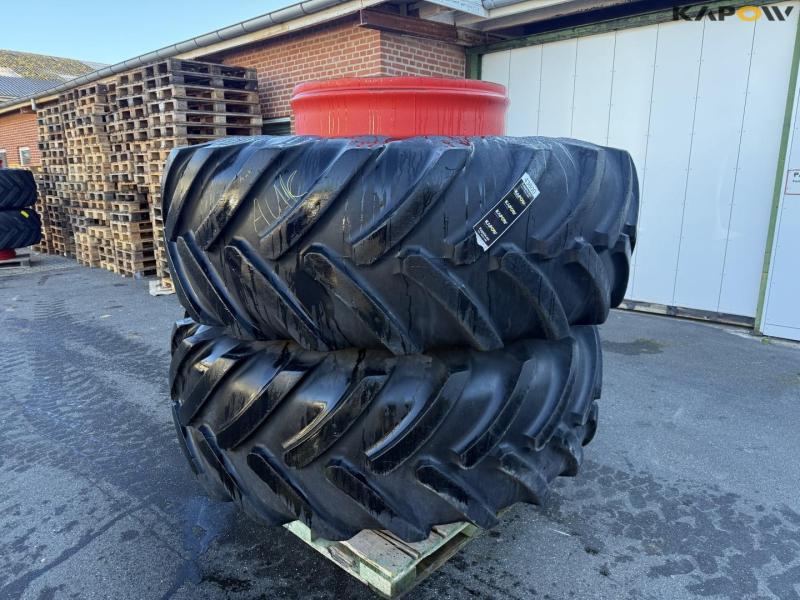 Michelin 710/85-R38 twin wheels 1
