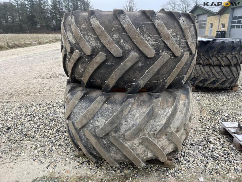 Michelin 750/65-R26 complete wheels 5