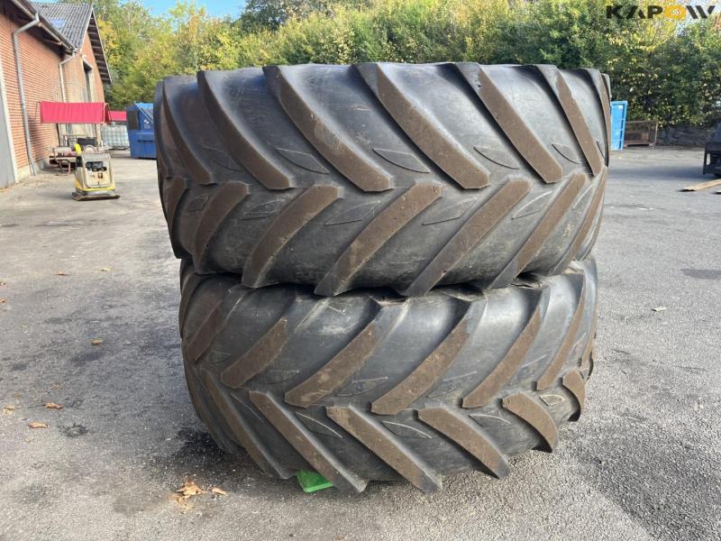Michelin XeoBib 710/60-R42 complete wheels 5