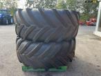 Michelin XeoBib 710/60-R42 complete wheels 8