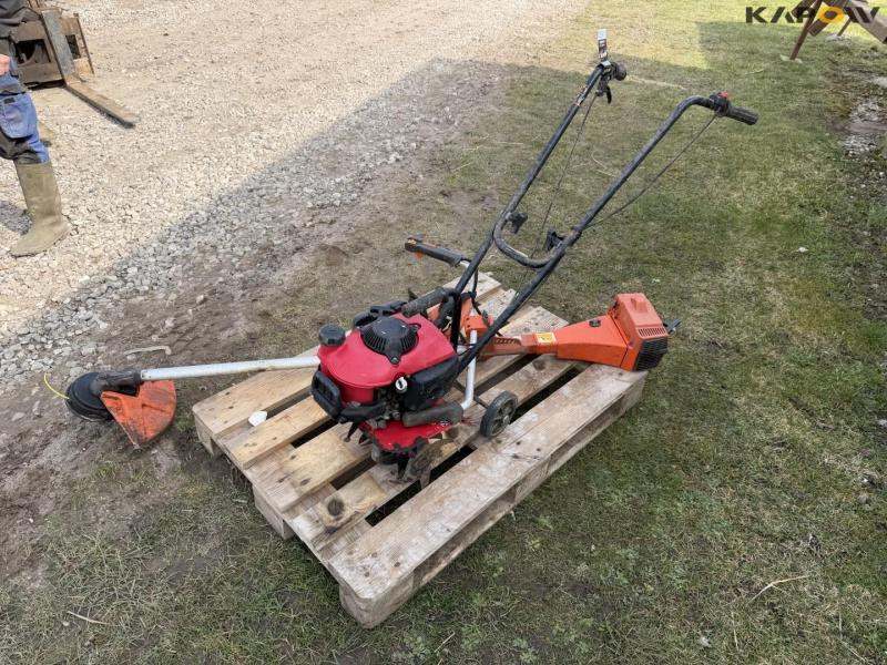 Mini tiller and brush cutter 5