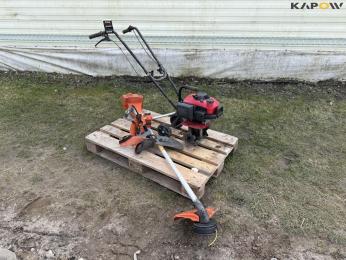 Mini tiller and brush cutter