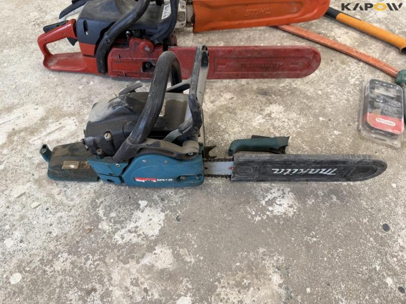 Chainsaws and axes 19