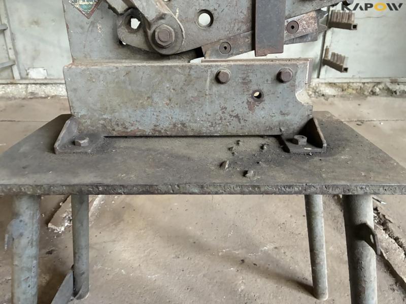 Mubea plate/flat iron shears 9