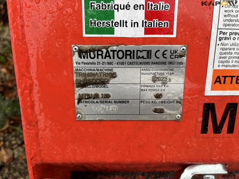 Muratori MT31/D 130 flail mower hydraulic 13