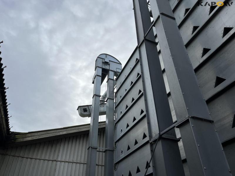 Neco D24150CE grain dryer with conveyor belt and bucket elevator 13