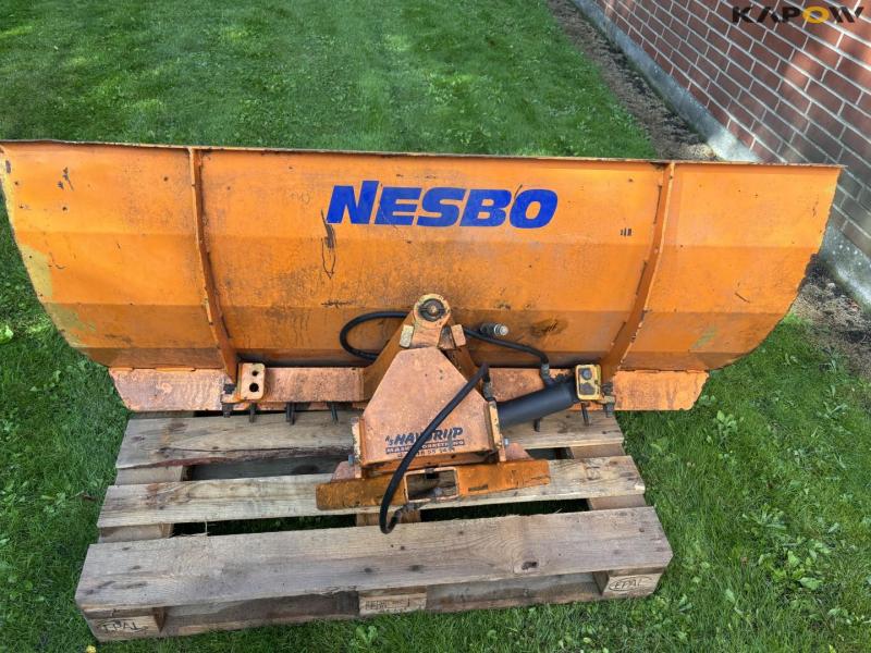 Nesbo PS 1500 snow plow with A-frame 7