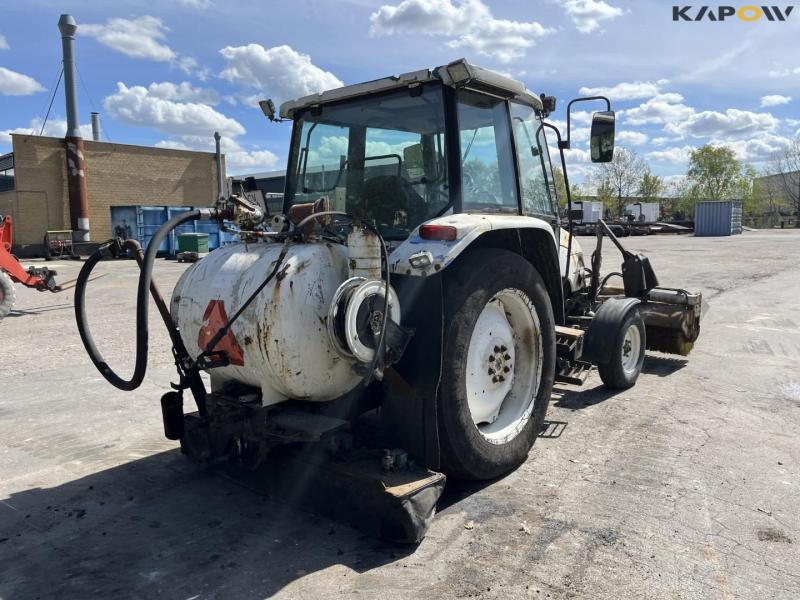 New Holland 4635 tractor with sweeper and emulsion sprayer 5