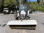 New Holland 4635 tractor with sweeper and emulsion sprayer 2