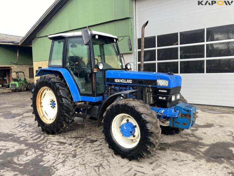 New Holland 7840 SLE tractor 1