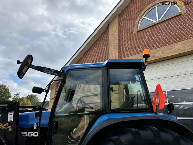 New Holland 8560 tractor with Hauer P-O-M S150 front loader 28