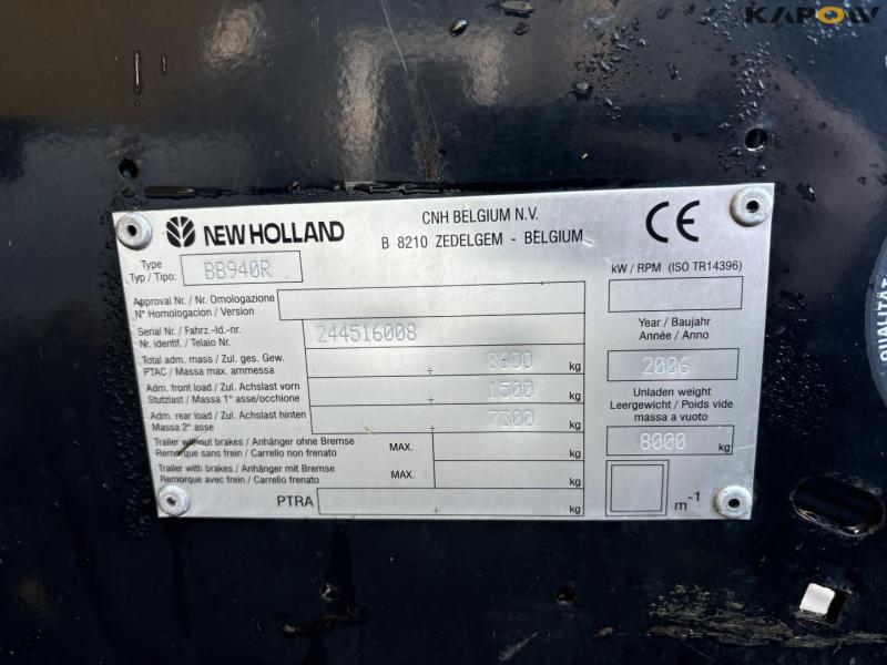 New Holland BB940R mini big baler 67