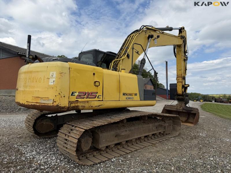 New Holland E215C excavator 5