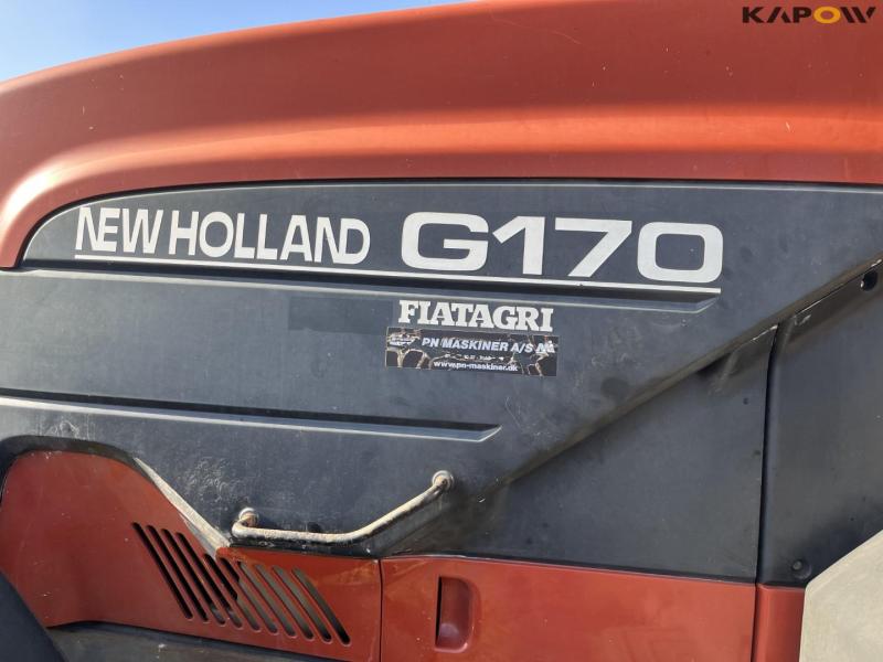 New Holland G170 tractor with front PTO 12