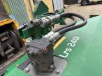New Holland TS 115 with Bomford arm mower 112