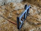 Nordsten bale spear with Euro hitch 7