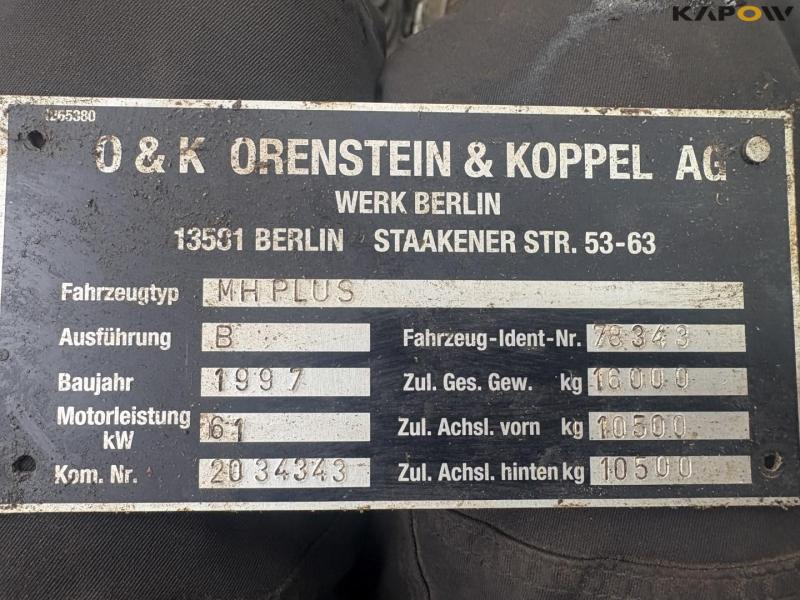 O&K GM7 excavator 56