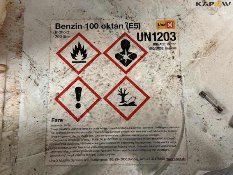 Oil drums with contents 10