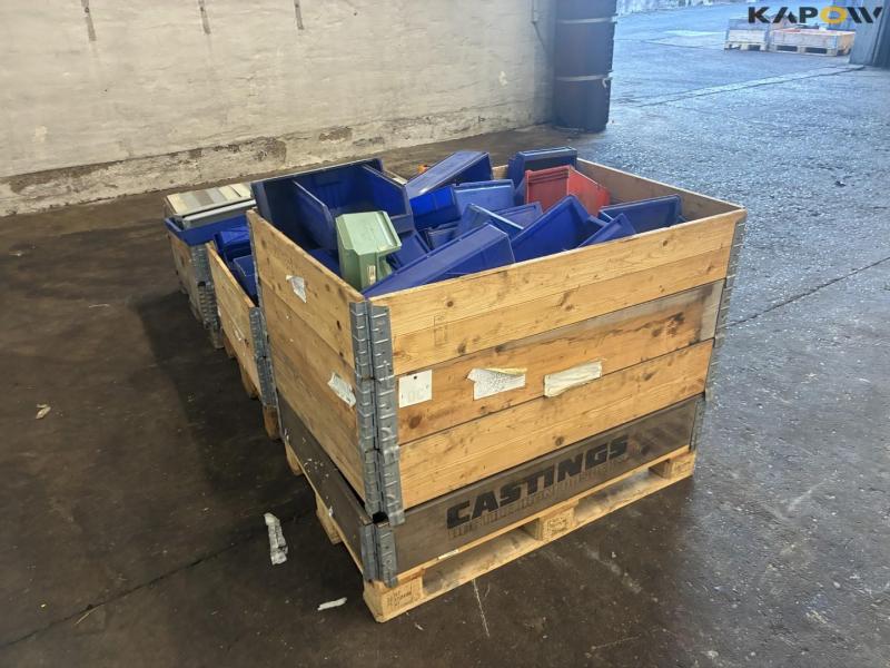 Plastic storage boxes 5