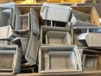 Plastic storage boxes 10